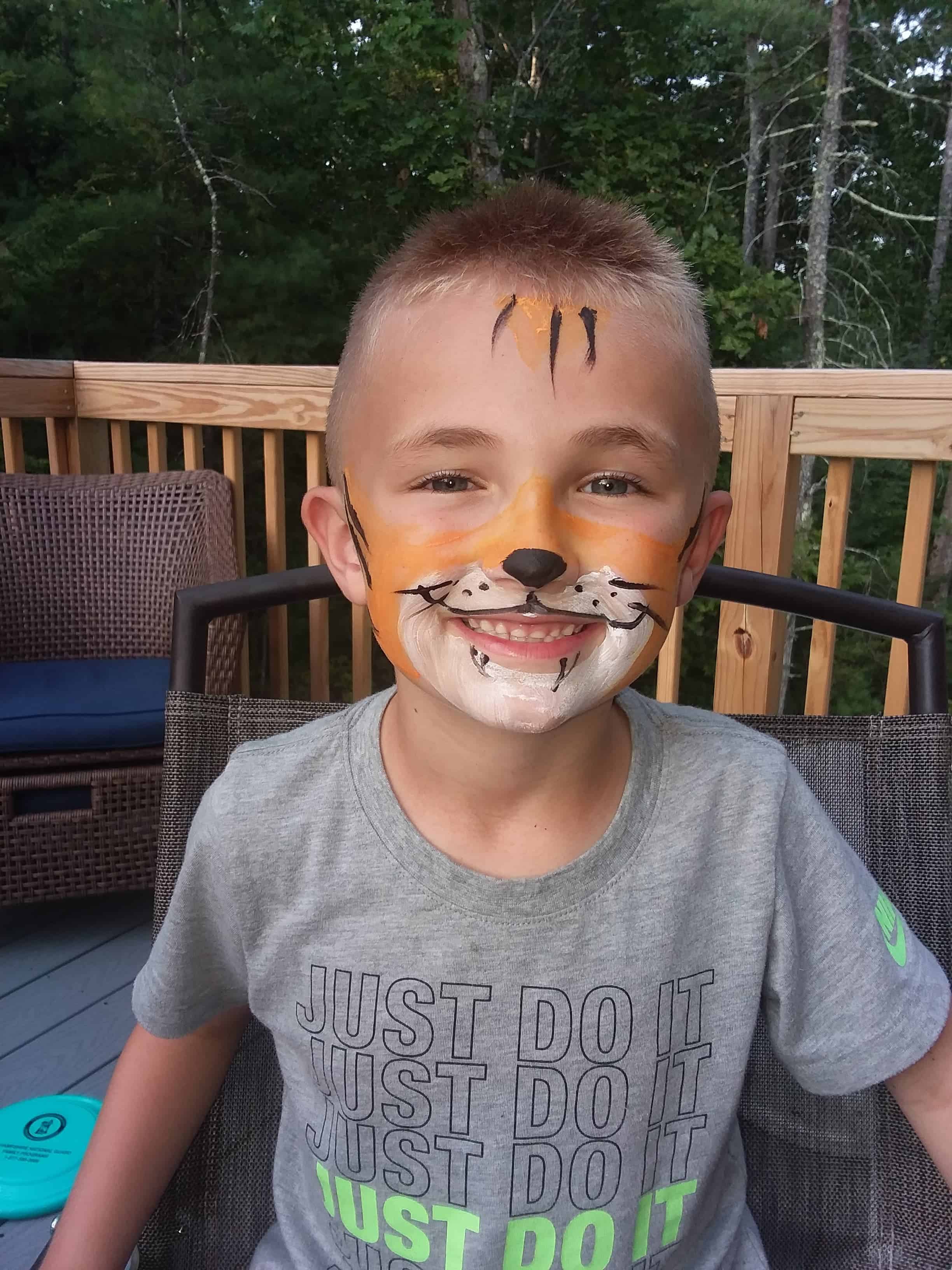 Face Painting at the First Annual Barrington Village Festival