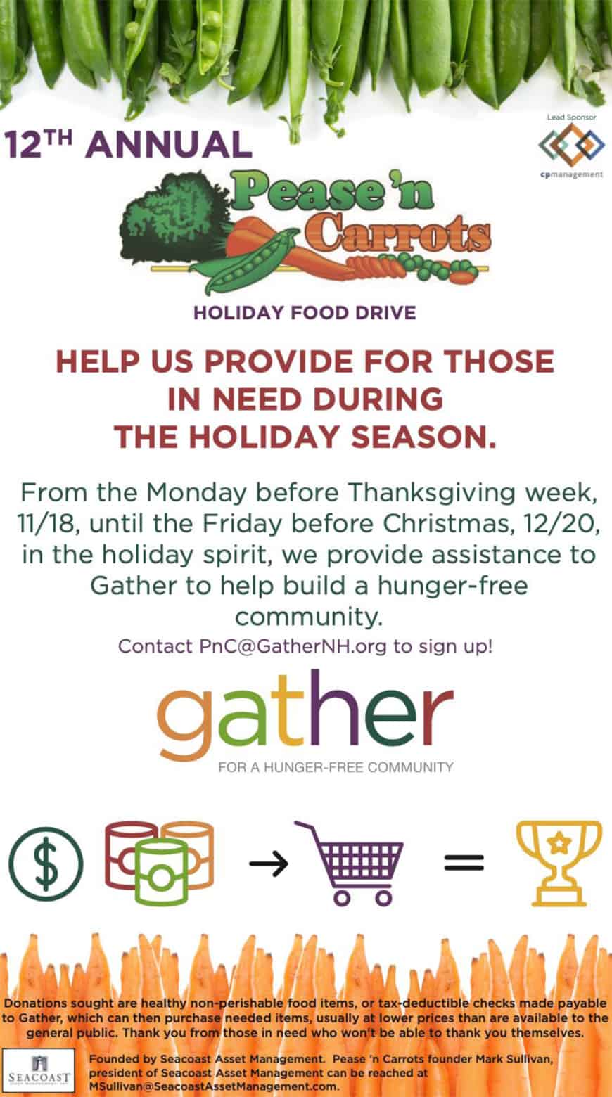Barrington Town News Pease N Carrots Giving For The Holidays